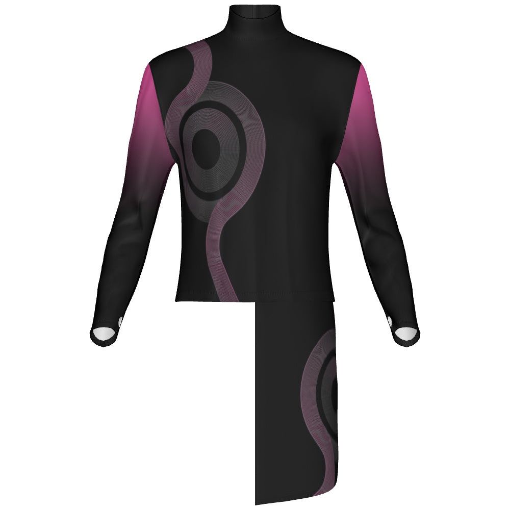 PERFORMANCE PLUS TOP HIGH WAIST WITH DRAPE ZG-Z43